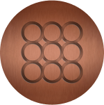 Copper purity symbol